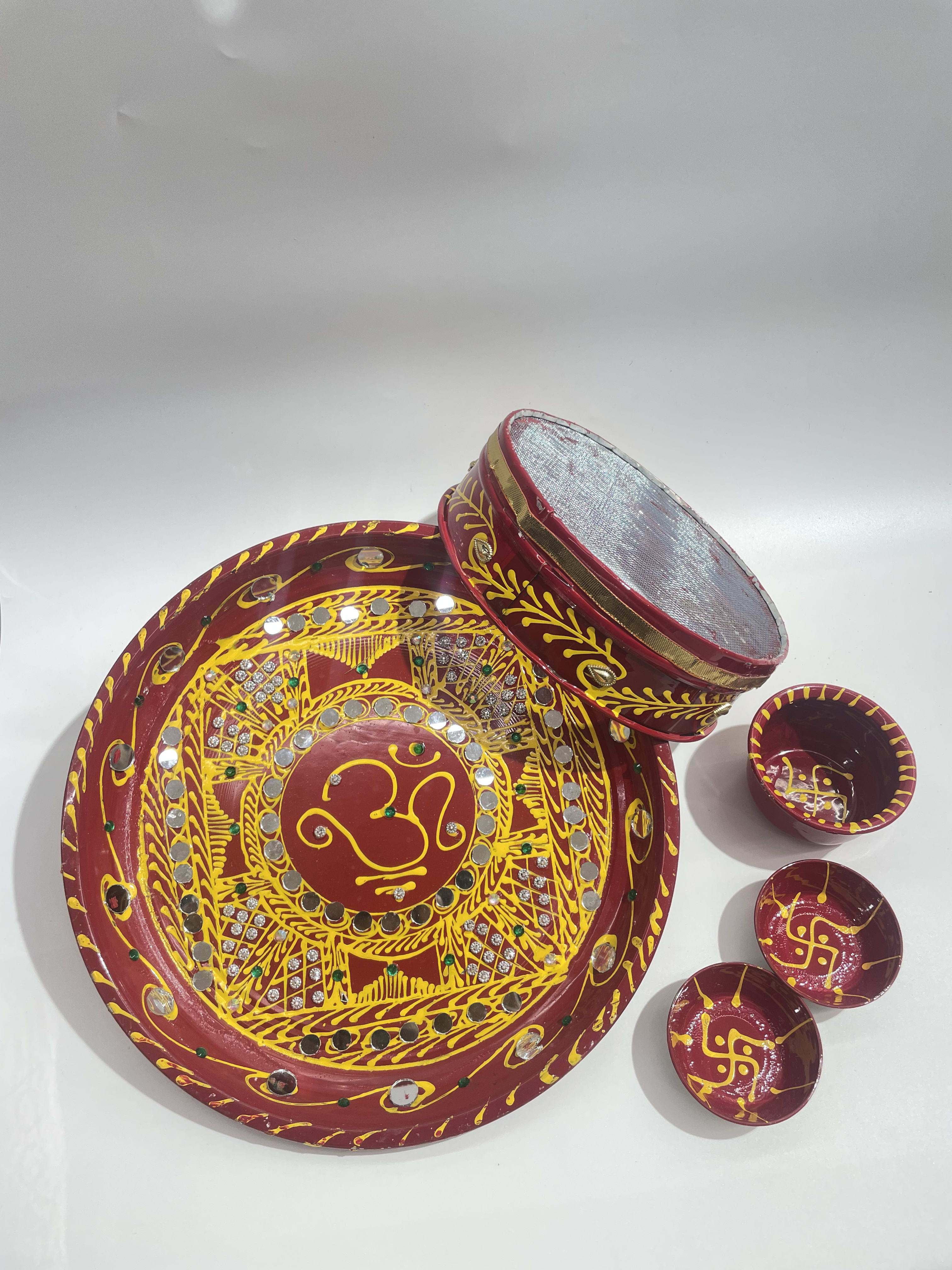 Karvachauth Pooja Thali Set